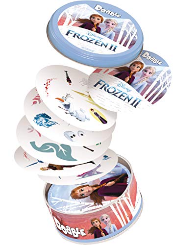 Asmodee , Dobble Frozen 2 , Card Game , Ages 6+ , 2-8 Players , 15 Minutes Playing Time von Asmodee