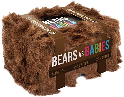 Exploding Kittens | Bears vs Babies | Partyspiel | Kartenspiel | 2-5 Spieler | Ab 10+ Jahren | 20+ Minuten | Deutsch von Asmodee