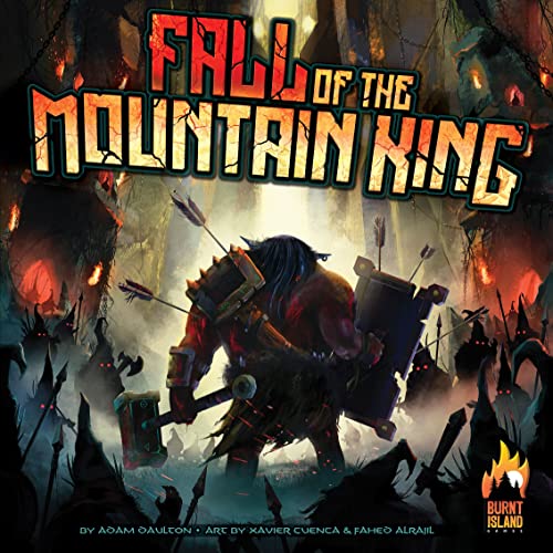 Burnt Island Games | Fall of The Mountain King | Board Game for 1-5 Players Ages 14+ | 30-150 min | English Language von Burnt Island Games