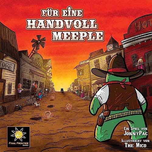 Final Frontier, Für eine Handvoll Meeple, Familienspiel, Brettspiel, 2-4 Spieler, Ab 10+ Jahren, 30 Minuten, Deutsch von Final Frontier
