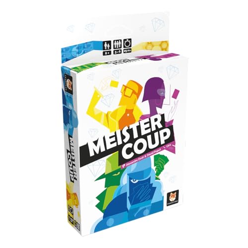 Funny Fox, Meistercoup, Familienspiel, Kartenspiel, 3-6 Spieler, Ab 8+ Jahren, 25 Minuten, Deutsch Funny Fox, Meistercoup, Familienspiel, Kartenspiel, 3-6 Spieler, Ab 8+ Jahren, 25 Minuten, Deutsch von Funny Fox