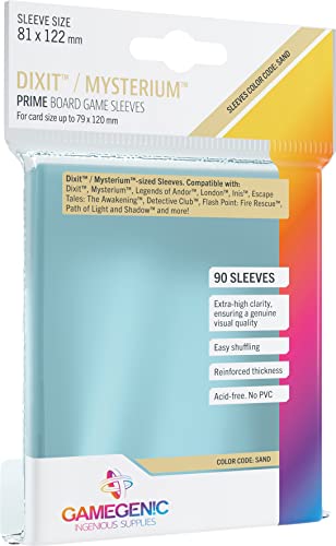 Gamegenic, Prime Dixit Sleeves, Sleeve Color Code: Sand von Gamegenic