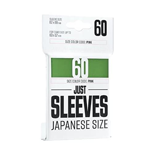 Gamegenic, Just Sleeves - Japanese Size Green, Size Color Code: Pink Gamegenic, Just Sleeves - Japanese Size Green, Size Color Code: Pink von Gamegenic