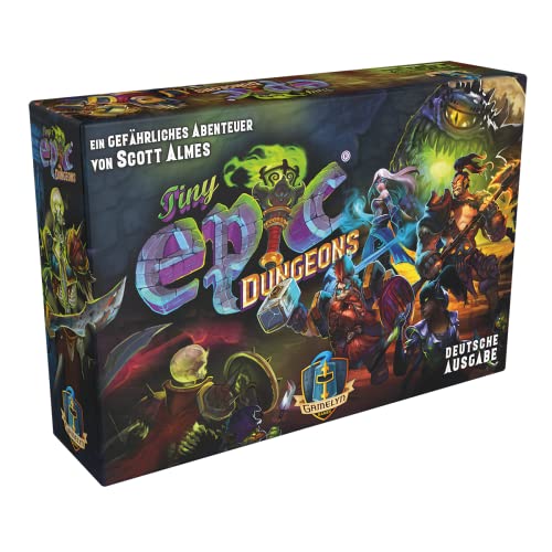 Gamelyn Games, Tiny Epic: Dungeons, Grundspiel, Familienspiel, Dungeon Crawler, 1-4 Spieler, Ab 12+ Jahren, 30+ Minuten, Deutsch Gamelyn Games, Tiny Epic: Dungeons, Grundspiel, Familienspiel, Dungeon Crawler, 1-4 Spieler, Ab 12+ Jahren, 30+ Minuten, Deutsch von Gamelyn Games