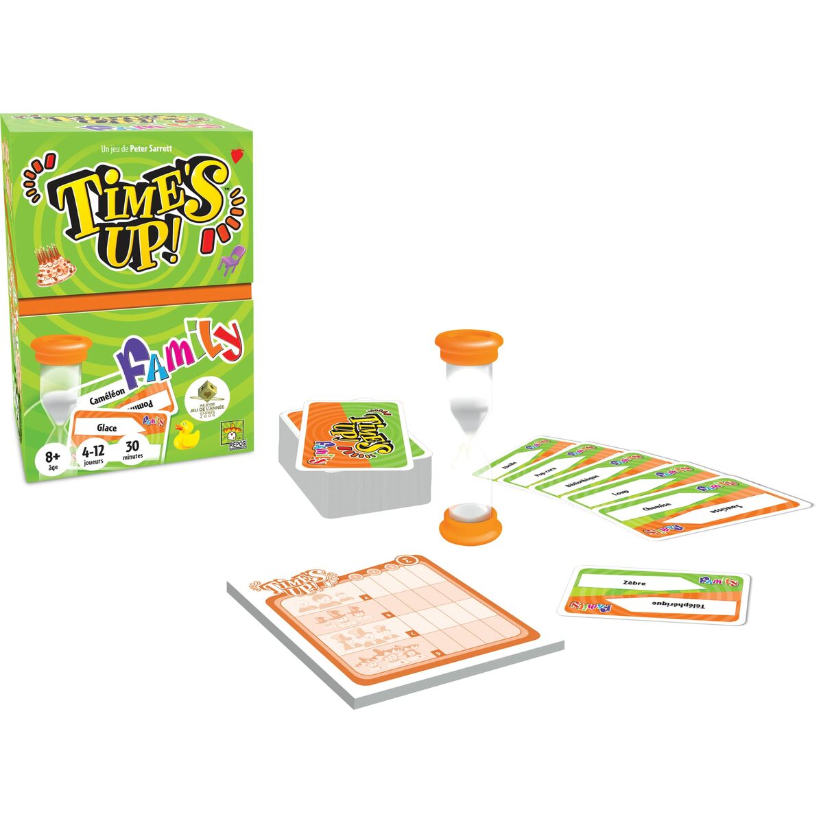 Geschicklichkeitsspiel Asmodee Time's Up Family von Asmodee