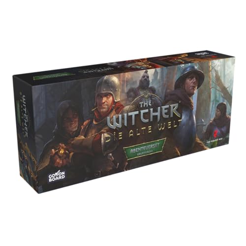 Go on Board, The Witcher: Die alte Welt – Abenteuerset, Erweiterung, Expertenspiel, Brettspiel, 1-5 Spieler, Ab 14+ Jahren, 90-150 Minuten, Deutsch, Mehrfarbig, Bunt von Go on Board