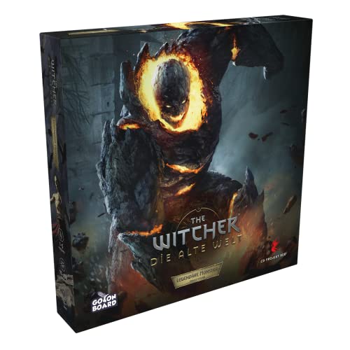 Go on Board, The Witcher: Die alte Welt – Legendäre Monster, Erweiterung, Expertenspiel, Brettspiel, 1-5 Spieler, Ab 14+ Jahren, 90-150 Minuten, Deutsch von Asmodee