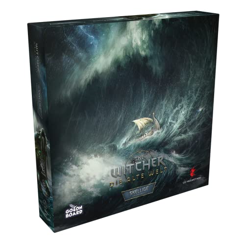 Go on Board, The Witcher: Die alte Welt – Skellige, Erweiterung, Expertenspiel, Brettspiel, 1-5 Spieler, Ab 14+ Jahren, 90-150 Minuten, Deutsch von Go on Board