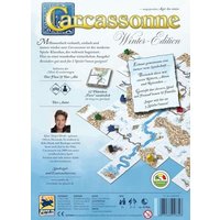 Hans im Glück HIGD0508 - Carcassonne Winter-Edition V3.0, Strategiespiel (Eigenständige Version) von Asmodee