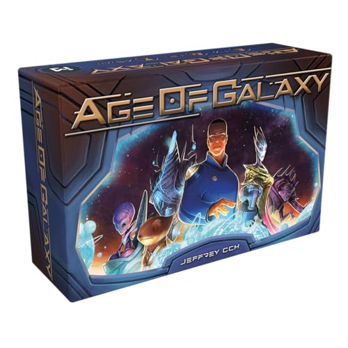 ICE Makes, Age of Galaxy, Kennerspiel, Brettspiel, 2-4 Spieler, Ab 12+ Jahren, 45 Minuten, Deutsch von ICE Makes