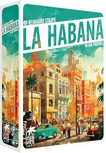 Asmodee IGLA01ML La Habana Handmanagement & Ressourcensammelspiel Strategiespiel für 2-4 Spieler von Igiari