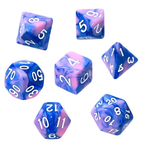 Knochen-Set REBEL RPG - Bicolor - Blau-Rosa Knochen-Set REBEL RPG - Bicolor - Blau-Rosa von Rebel