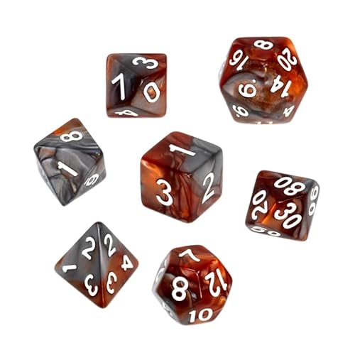 Knochen-Set REBEL RPG - Bicolor - Braun-Grau von Rebel