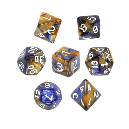 Knochen-Set REBEL RPG - Bicolor - Orange-blau von Rebel
