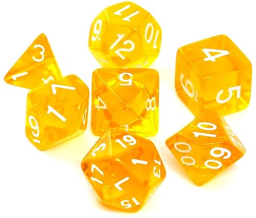 Knochen Set REBEL RPG - Kristall - Gelb von Rebel
