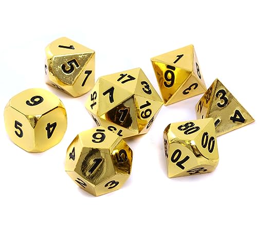Knochenset REBEL RPG - Metall - Gold von Asmodee
