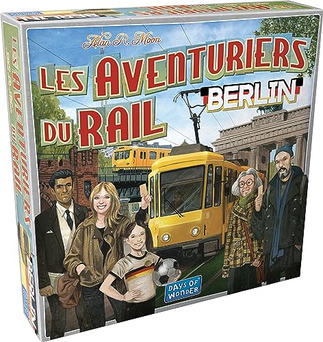 Ticket to ride Asmodee Berlin, Tage des Wunders, 2 bis 5 Spieler, +/- 15 Minuten, EIN Spiel für Familie, Erwachsene und Kinder ab 8 Jahren, 2-4 Spieler von Ticket to ride
