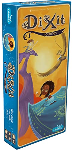 Libellud | Dixit Erweiterung: Journey (Edition 2022) | Kommunikationsspiel | Alter: 8+ | 3 bis 6 Spieler | Spielzeit: 30 min von Asmodee