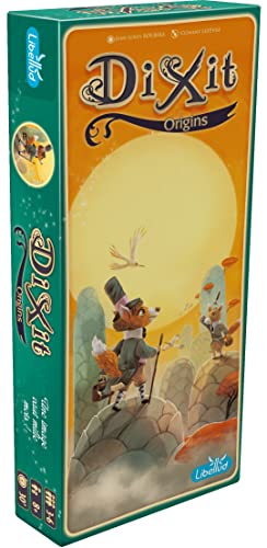 Libellud | Dixit – Erweiterung: Origins (Edition 2022) | Kommunikationsspiel | Alter: 8+ | 3 bis 6 Spieler | Spielzeit: 30 min von Asmodee