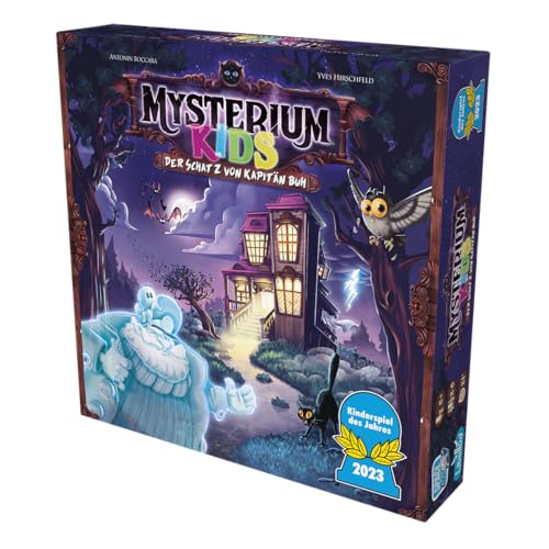 Libellud & Space Cow, Mysterium Kids: Der Schatz von Kapitän Buh, Kinderspiel des Jahres 2023, Ratespiel, 2-6 Spieler, Ab 6+ Jahren, 21 Minuten, Deutsch von Libellud & Space Cow