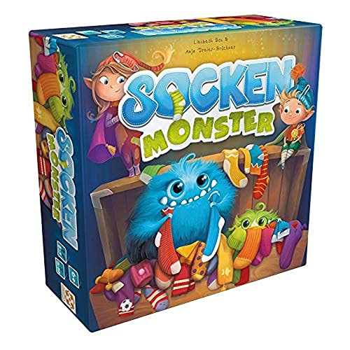 Lifestyle Boardgames | Sockenmonster | Kinderspiel | Brettspiel | 2-4 Spieler | Ab 6+ Jahren | 15+ Minuten | Deutsch von Lifestyle