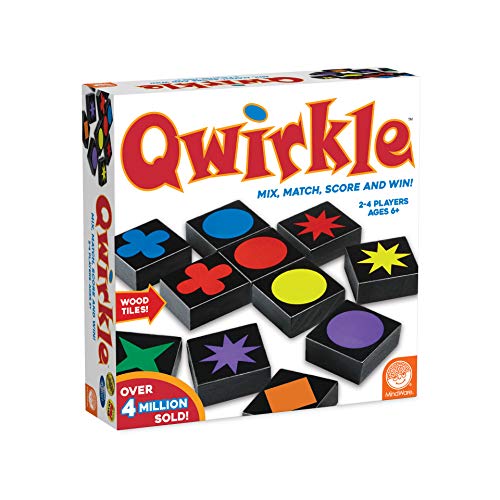 Mindware, Qwirkle UK Edition (New), Board Game, Ages 5+, 2-4 Players, 45 Minutes Playing Time von MindWare