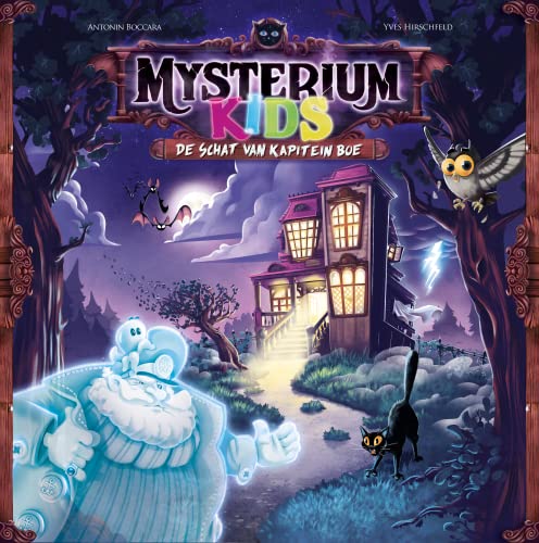 Mysterium Kids - Der Schatz von Captain BOE - Brettspiel - Die Kinderausgabe des bekannten Brettspiels Mysterium! - 6+ - 2-6 Spieler - Sprache - [niederländische Version] von Asmodee