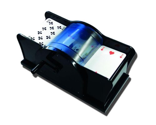 NSV - 7201 - KARTENMISCHMASCHINE für Karten bis Größe 59 x 91 mm, manuell - Kartenspiel von Nürnberger-Spielkarten-Verlag