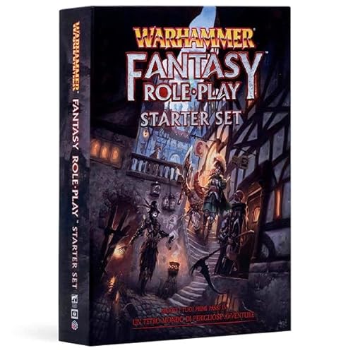 Need Games - Warhammer Fantasy Roleplay: Starter Set - Rollenspiel, italienische Ausgabe (5003) von Asmodee