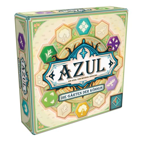 Next Move Games, Azul – Die Gärten der Königin, Familienspiel, 2-4 Spieler, Ab 10+ Jahren, 45-60 Minuten, Deutsch von Next Move Games