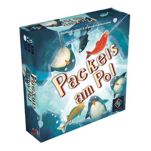 Next Move Games, Packeis am Pol, Familienspiel, Brettspiel, 2-4 Spieler, Ab 8+ Jahren, 20 Minuten, Deutsch von Next Move Games