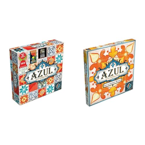 Next Move Games | UNbox Now | Azul & Next Move Games | Azul – Das gläserne Mosaik | Erweiterung | Familienspiel | 2-4 Spieler | Ab 8+ Jahren | 30-45 Minuten | Deutsch von Asmodee