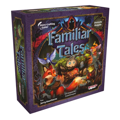 Plaid Hat Games | Familiar Tales | Familienspiel | Brettspiel | 1-4 Spieler | Ab 8+ Jahren | 45 Minuten | Deutsch von Asmodee