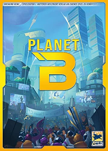 Hans im Glück, Planet B, Kennerspiel, Strategiespiel, 2-4 Spieler, Ab 14+ Jahren, 60-120 Minuten, Deutsch von Hans im Glück