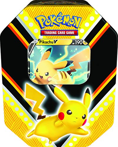 Pokémon TCG – V Powers – Tin (eine nach dem Zufallsprinzip) von Asmodee
