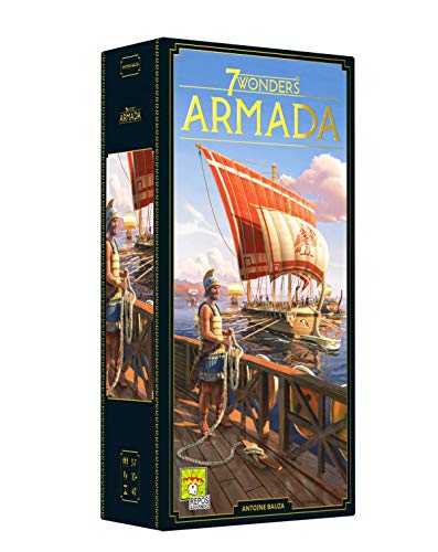 Repos Production | 7 Wonders — Erweiterung Armada — Neue Version 2020 | Brettspiel | Ab 10 Jahren | 3 bis 7 Spieler von REPOS PRODUCTION