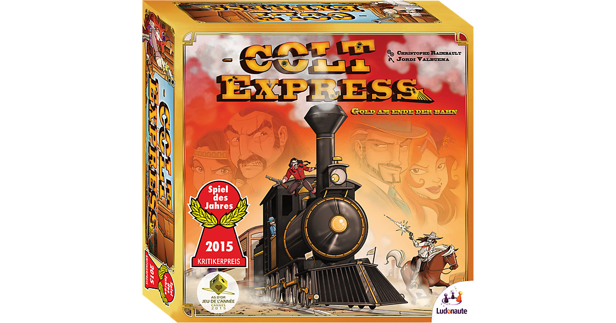 SPIEL DES JAHRES 2015 - Colt Express von Asmodee