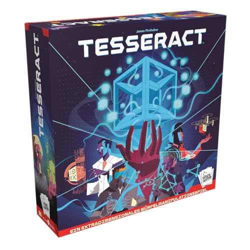 Smirk & Laughter Games, Tesseract, Kennerspiel, Brettspiel, 1-4 Spieler, ab 14+ Jahren, 60 Minuten, Deutsch von Smirk & Laughter Games