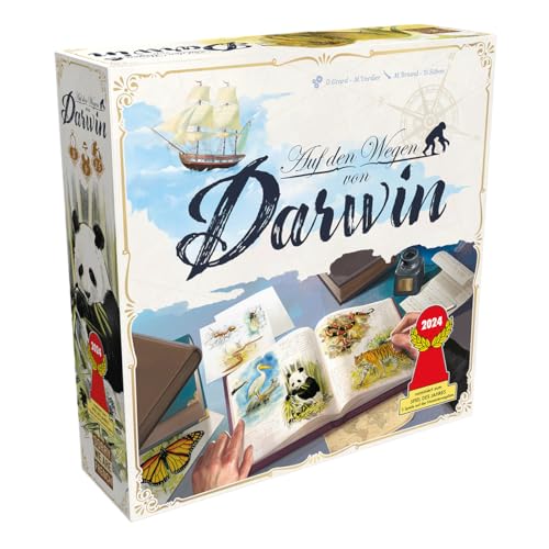 Sorry we are french, Auf den Wegen von Darwin, Familienspiel, 2-5 Spieler, Ab 8+ Jahren, 30 Minuten, Deutsch von Asmodee