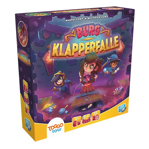Space Cow, Burg Klapperfalle, Kinderspiel, Dungeon Crawler, 2-4 Spieler, Ab 6+ Jahren, 20+ Minuten, Deutsch Space Cow, Burg Klapperfalle, Kinderspiel, Dungeon Crawler, 2-4 Spieler, Ab 6+ Jahren, 20+ Minuten, Deutsch von Asmodee
