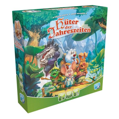 Space Cow, Hüter der Jahreszeiten, Familienspiel, Brettspiel, 2-4 Spieler, Ab 7+ Jahren, 40 Minuten, Deutsch von Asmodee