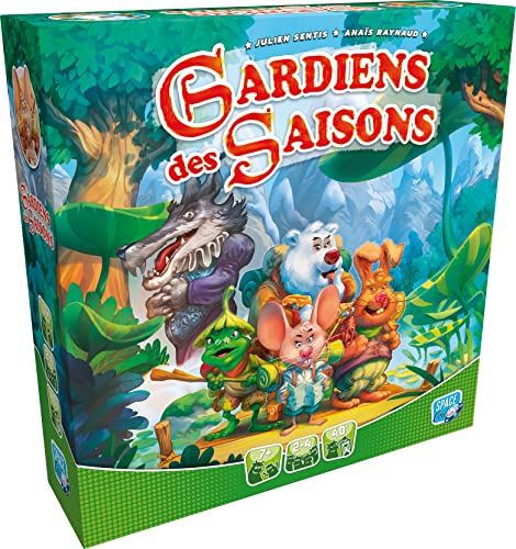 Space Cowboys Guardians der Jahreszeiten – Gesellschaftsspiel – für 2 bis 4 Spieler – 7 Jahre und älter – Spiel in Französisch von Asmodee