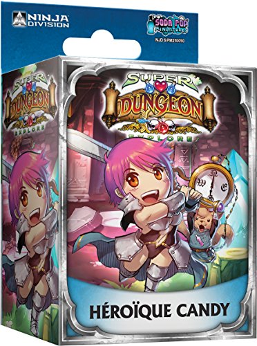 Asmodee Spiel UBISDE03 – Super Dungeon Explore – Héroïque Candy Spiel (französische Version) von Asmodee
