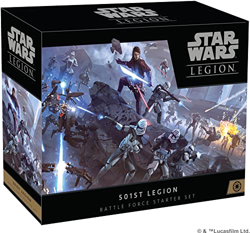 Star Wars Legion 501st Legion Battle Force Starter Set von Asmodee
