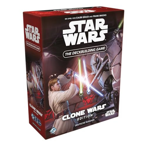 Fantasy Flight Games, Star Wars: The Deckbuilding Game – Clone Wars Edition, Kennerspiel, Kartenspiel, 2 Spieler, Ab 12+ Jahren, 30 Minuten, Deutsch, Mehrfarbig, Bunt Fantasy Flight Games, Star Wars: The Deckbuilding Game – Clone Wars Edition, Kennerspiel, Kartenspiel, 2 Spieler, Ab 12+ Jahren, 30 Minuten, Deutsch, Mehrfarbig, Bunt von Fantasy Flight Games
