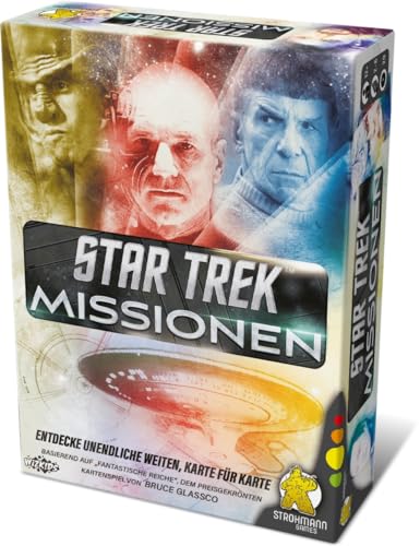 Strohmann Games, Star Trek: Missionen, Familienspiel, Kartenspiel, 2-6 Spieler, Ab 12+ Jahren, 20 Minuten, Deutsch Strohmann Games, Star Trek: Missionen, Familienspiel, Kartenspiel, 2-6 Spieler, Ab 12+ Jahren, 20 Minuten, Deutsch von Strohmann Games