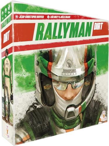 Synapses Games – Asmodee – Rallyman: Dirt – Gesellschaftsspiele – Brettspiel – Spiel für Kinder, Erwachsene und Familie – ab 14 Jahren – 1 bis 6 Spieler – 60 Minuten – französische Version von Asmodee