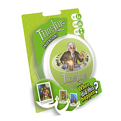 Timeline Erfindungen - Kartenspiel - Kombinieren Sie mit Anderen Time Line Sets - Für die ganze Familie - Niederländisch von Asmodee