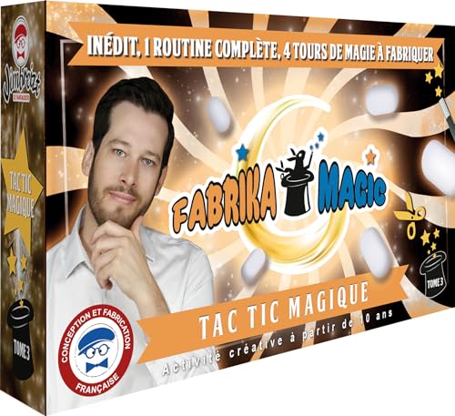 Asmodee Twin Games Fabrika Magic: Tac Tic Magique – Gesellschaftsspiele – Kreative Freizeit – Zauberspiele – ab 10 Jahren – französische Version von Asmodee