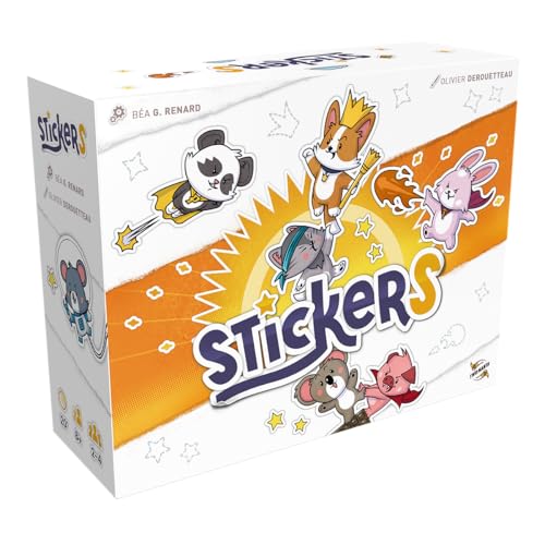 Two Manta Editions, Stickers, Familienspiel, Brettspiel, 2-4 Spieler, ab 8+ Jahren, 20 Minuten, Deutsch Two Manta Editions, Stickers, Familienspiel, Brettspiel, 2-4 Spieler, ab 8+ Jahren, 20 Minuten, Deutsch von Two Manta Editions